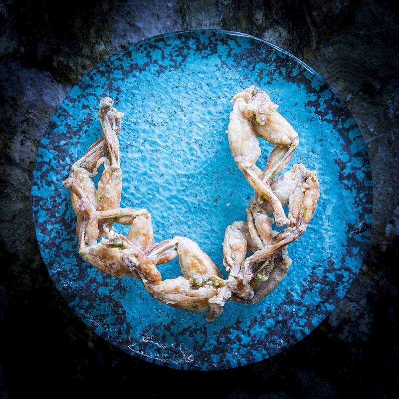 ancas de rana fritas - Xerta Tapas Bar