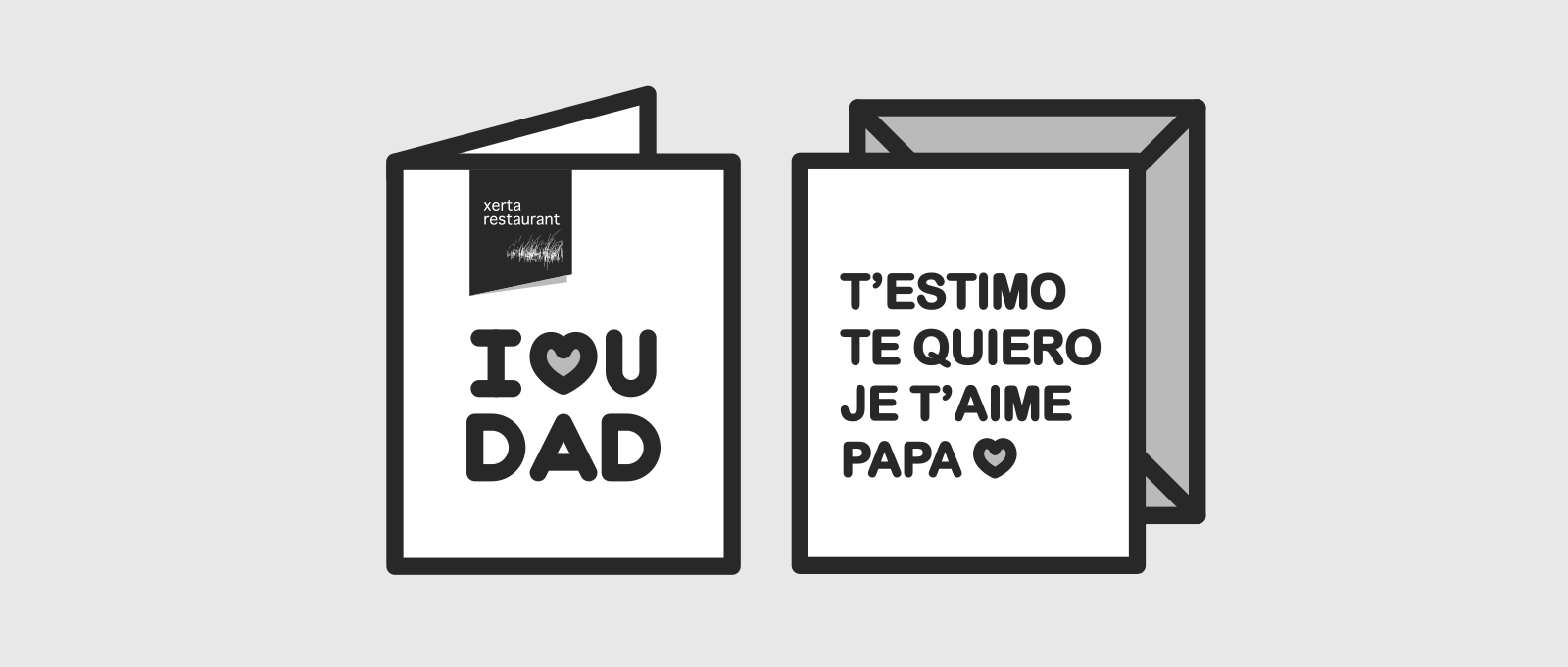 I❤U DAD - Father's Day in Barcelona - Xerta Restaurant